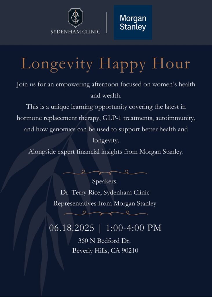Longevity Happy Hour