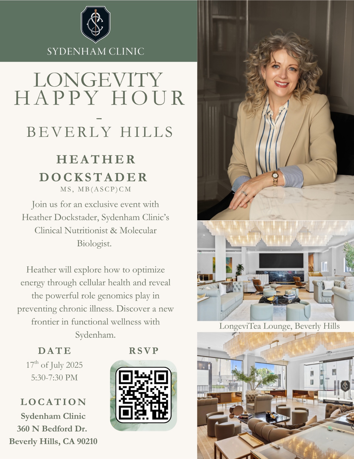 Longevity Happy Hour Beverly Hills