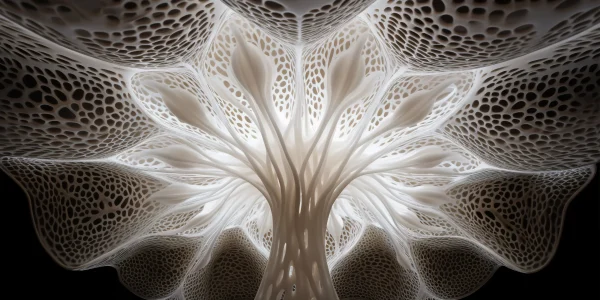 close-up-mushroom-structure